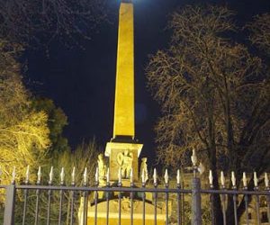 La luna llena sobre Madrid