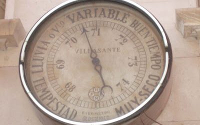 el barómetro de la calle del Príncipe