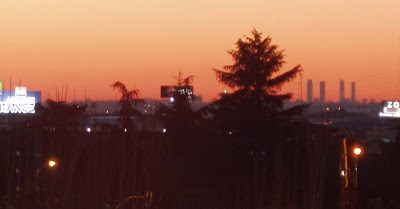 Las cuatro torres desde Alcalá