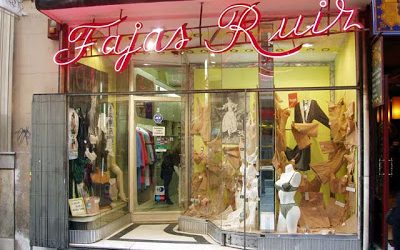 fajas y tubos de neón