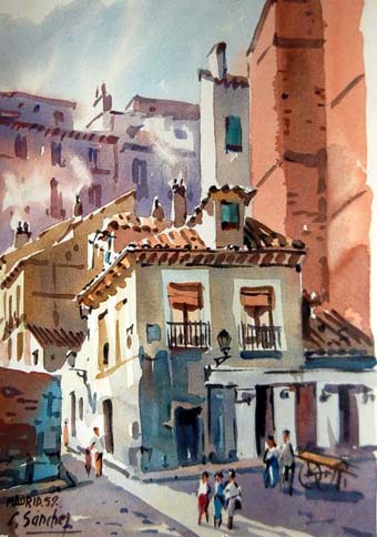 Madrid, tienes moriscas las entrañas (J. Bergamín)