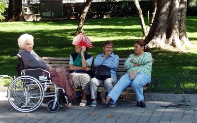 Tan a gusto que se está en el Prado