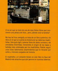 «Tabernas y tapas en Madrid» Contenido: