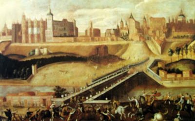 Puente de Segovia en 1650