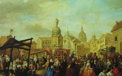 La antigua plaza de la Cebada