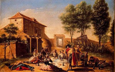 Merienda en el campo