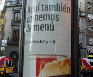 ¿Comer de menú?
