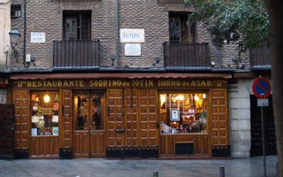 Botín, el méson más típico de Madrid.