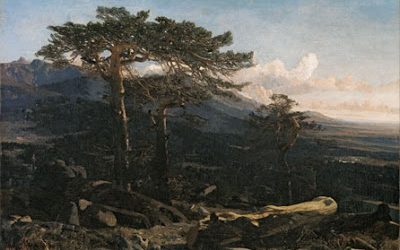 La Sierra pintada por Martín Rico.