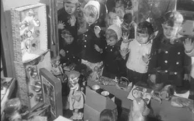 Escenas navideñas en las calles de Madrid