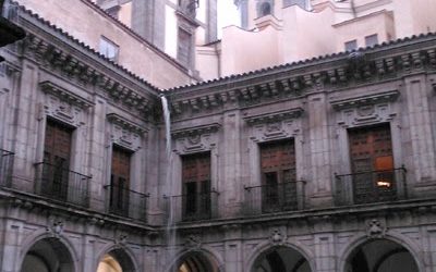Churriguerescos chorreones de lluvia