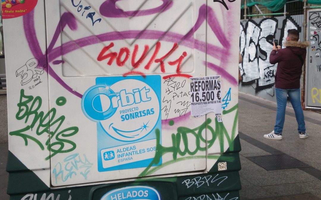 El problema de las pintadas