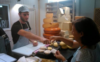 Una tienda de quesos con encanto
