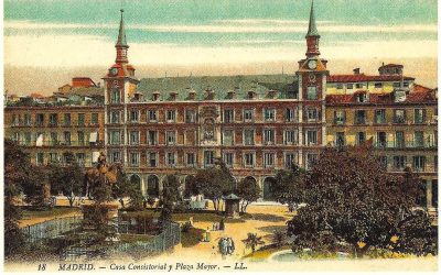Postal de la Plaza Mayor