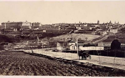 Paseo de Extremadura a fines del XIX