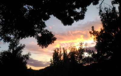 Cielos de Septiembre en el paseo de Rosales