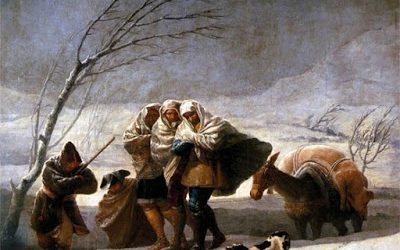 Los rigores del clima en Madrid