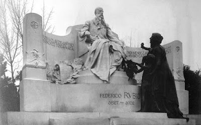 El monumento a Federico Rubio
