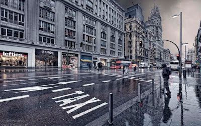Llueve sobre Madrid