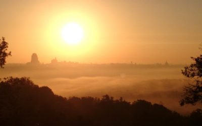 Amanecer en el cerro de Garabitas