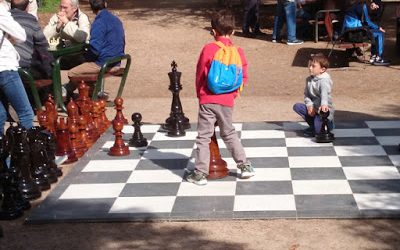 Ajedrez en El Retiro