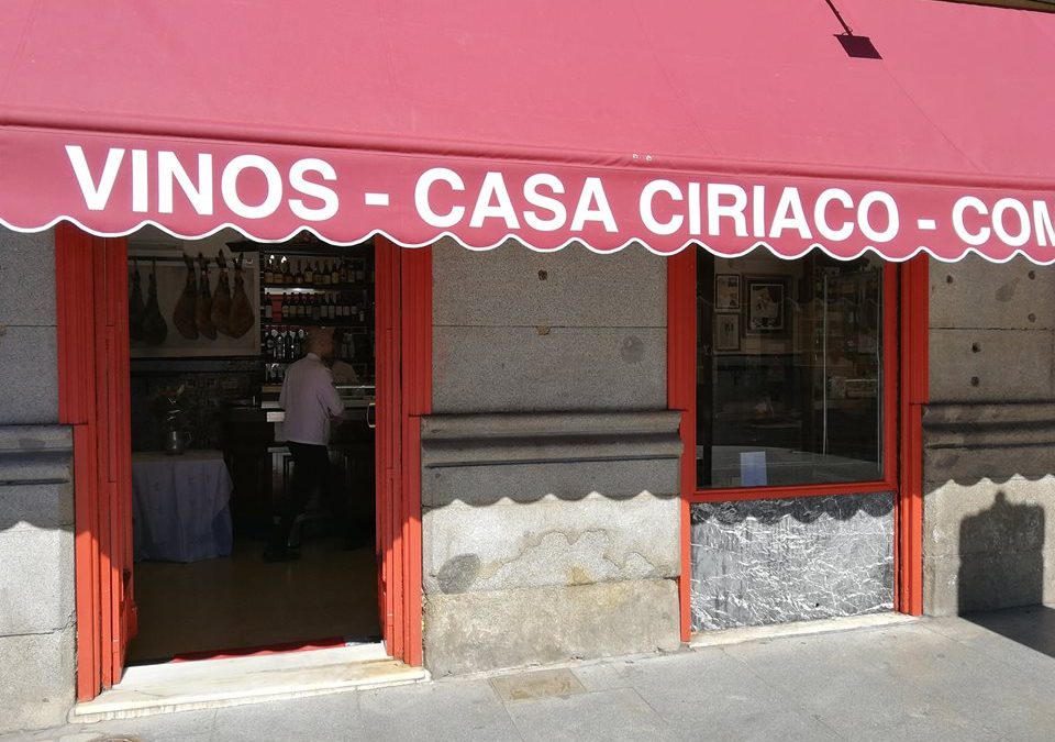 Reabre la taberna Casa Ciriaco.