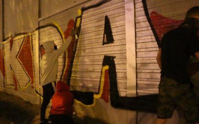 El daño que hacen las pintadas.