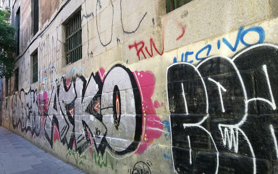 Pintadas y grafitis en Madrid