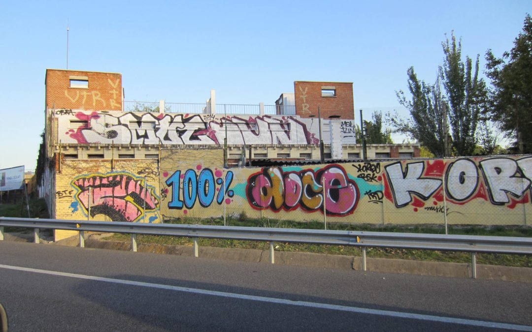 Pintadas y grafitis afean Madrid