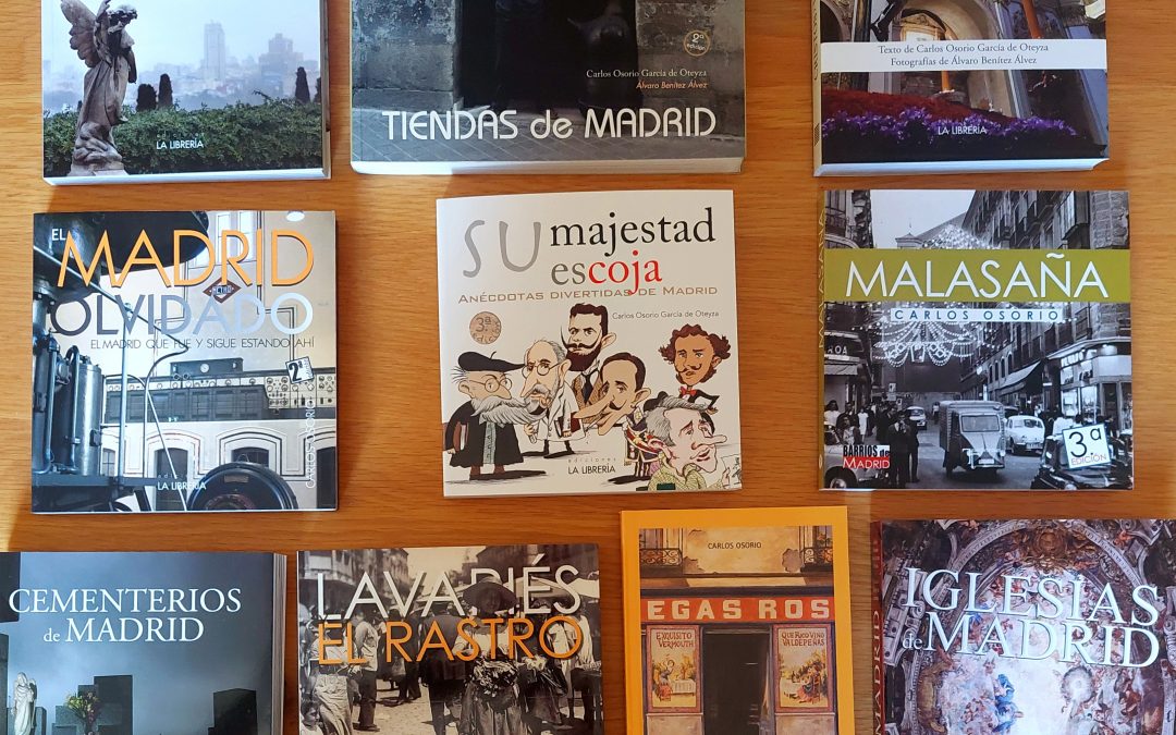 Libros de Madrid, de Carlos Osorio, en Ediciones La Librería.